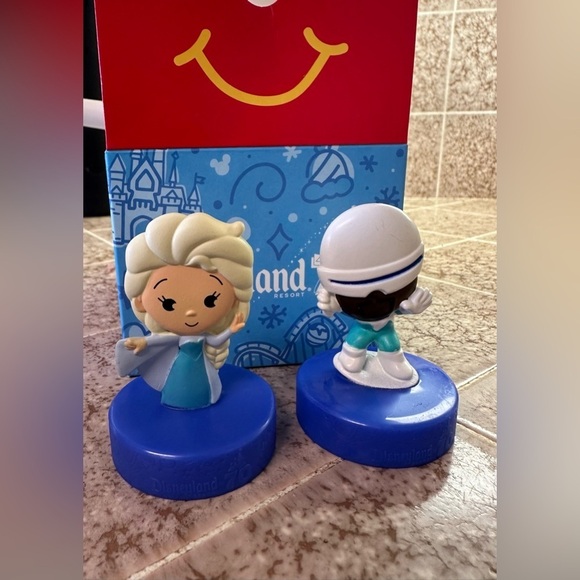 Disney Other - McDonald’s Dsiney 70th collection - Elsa & Frozone.